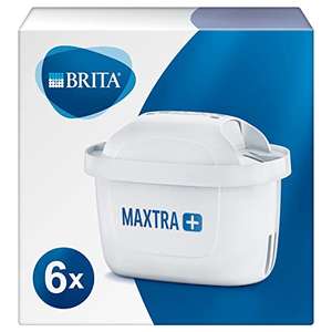 BRITA MAXTRA + Replacement Water Filter Cartridges , Pack of 6