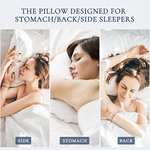 Bed Pillows, 4 Packs Deep Sleep Home Pillows with Extra Soft Filling (48x74cm，950g) £28.72 with voucher @ Amazon