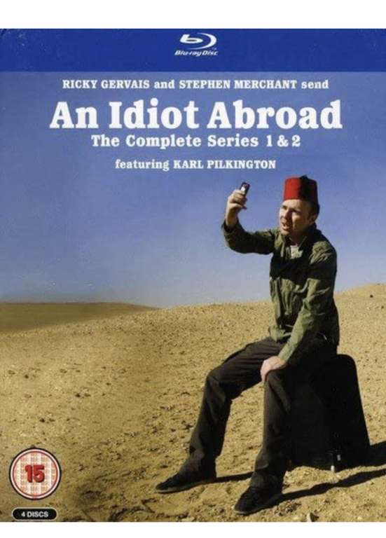 An Idiot Abroad series 1&2 blu-ray (Used) £2.50 with free click and collect @ CeX
