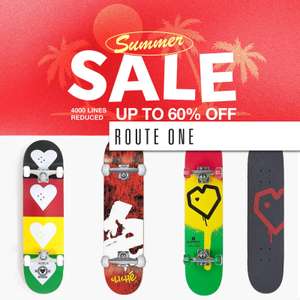 Complete Skateboards at £38.94 Each Delivered - Heart Supply / Blueprint / Cliché & More @ Route One (UK Mainland)