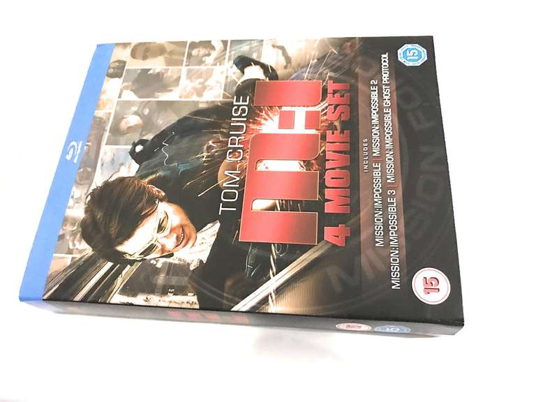 Mission Impossible 1-4 (Blu-ray) £4.89 @ Rarewaves