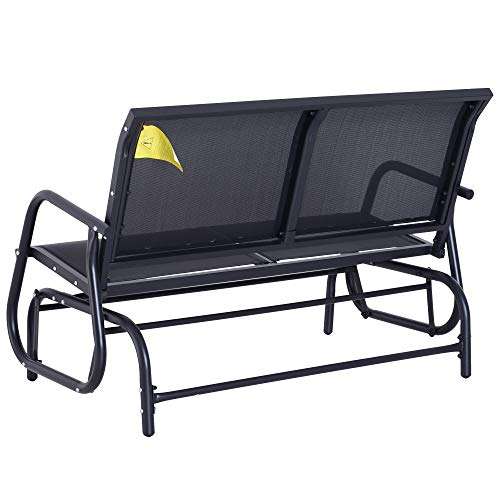 Outsunny 2-Person Outdoor Glider Bench Patio 2 Seater Swing - £59.99 Dispatches from and Sold by MHSTAR @ Amazon