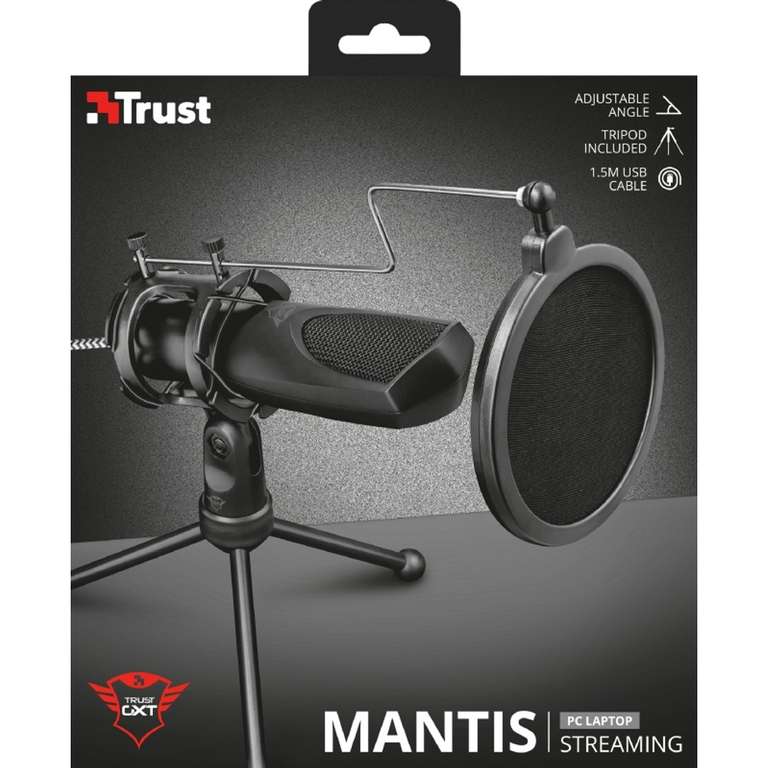 Trust Mantis Gaming Microphone (GXT 232) £14.99 (free click & collect) @ Smyths