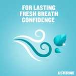 Listerine Cool Mint Milder Taste Mouthwash 600ml £2.40 ( £1.68 with 15% voucher + 15% S&S ) @ Amazon