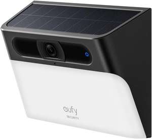 eufy Security Solar Wall Light Cam S120/2K/Motion Activated Light/IP65/Homebase3 -£64 Possible with Newsletter Signup code (Free C&C)