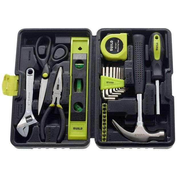 Guild 25 Piece Hand Tool Kit - free collection