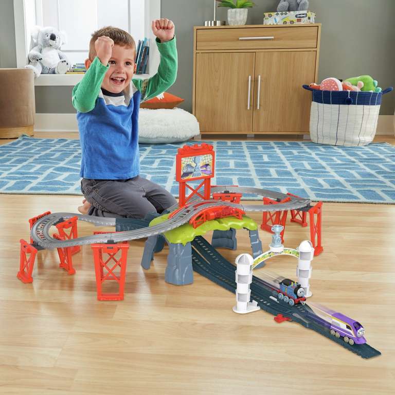 Thomas & Friends Race for the Sodor Cup Track Set now £13.99 with free Delivery when signed into account @ Smyths Toys