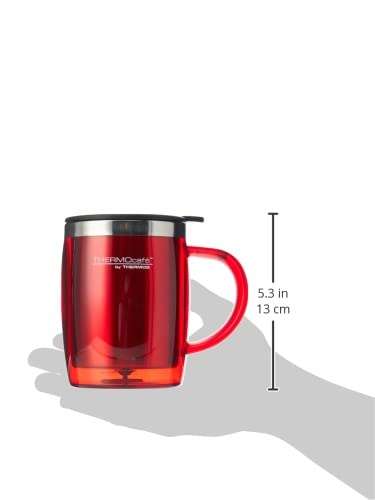 Thermos Thermocafe Desk Mug 450ml (Red) - £6.79 @ Amazon