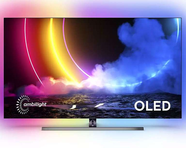 Philips 55OLED856/12 55inch 4K UHD OLED SMART TV WiFi Dolby Atmos 4-sided Ambilight Free 6 Year Guarantee £1074 with code @ Richer Sounds
