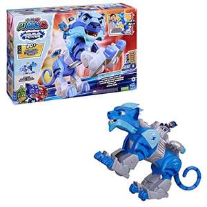 PJ Masks Animal Power Charge and Roar Power Cat Preschool Toy, Motorized Toy with 20+ Lights and Sounds, 3 Years and Up