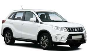 New Suzuki Vitara Estate 1.5 Hybrid SZ-T 5dr AGS - White with Grey stitched fabrics