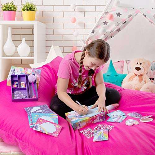 Original Stationery Unicorn Letter Writing Set, 45-Piece Stationery Set for Girls £9.90 sold by Tried-and-True @ Amazon