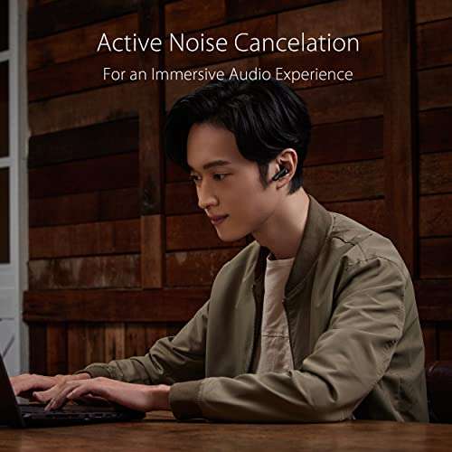 ASUS ROG Cetra True Wireless - Wireless Gaming Earbuds with Low Latency Connection, ANC, up to 27 Hours