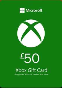 Xbox Gift Card (£50) - Digital Delivery