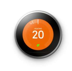 Google Nest Learning Thermostat Pro Edition Stainless Steel £154.99 at City plumbing