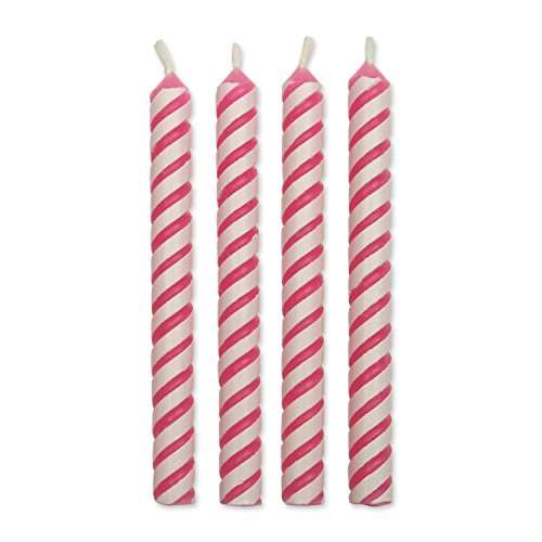 PME Pink Striped Candles, Small Size, 24-Pack £1.16 Sold by Amazon EU @ Amazon