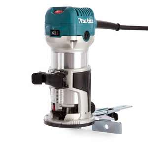 Makita RT0700CX4 1/4" Router / Laminate Trimmer with Trimmer Guide 110V or 230v 710w £74.11 with code Buyaparcel on Ebay