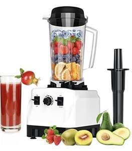 Blender Smoothie Maker - 1500W, 10 Speed Control, 2L BPA-Free, 6 Blades & Pulse Function for Smooth shakes - £39.25 with voucher @ Amazon