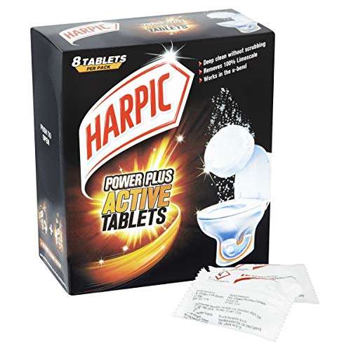 Harpic Power Plus, Exploding Toilet Tablets - £3 @ Amazon (discounts for Subscribe & Save)