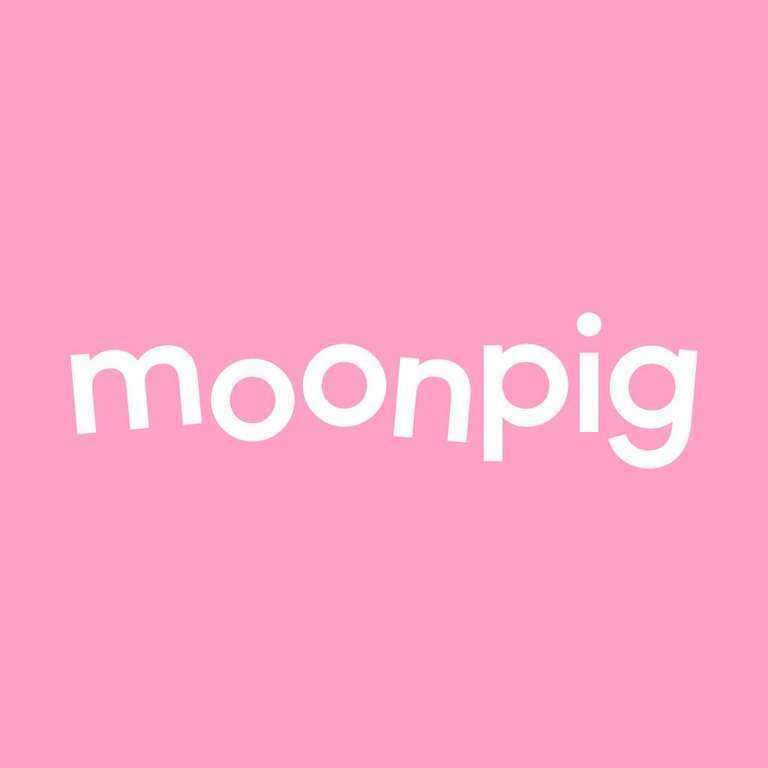 Free standard card with voucher code (£1.10 postage applies) - new account / first time order @ Moonpig