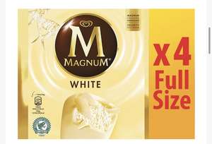 4pk Magnum White - £1.59 @ Farmfoods