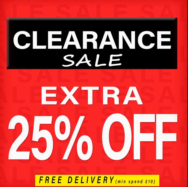 Up to 70% off the Clearance Sale Plus Extra 25% using Code Brands include adidas, Timberland, sketchers Asics and More