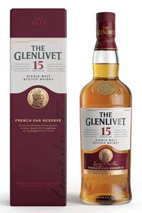 The Glenlivet 15 Year Old Single Malt Scotch Whisky (French Oak Reserve), 70 cl with Gift Box - £34.85 @ Amazon