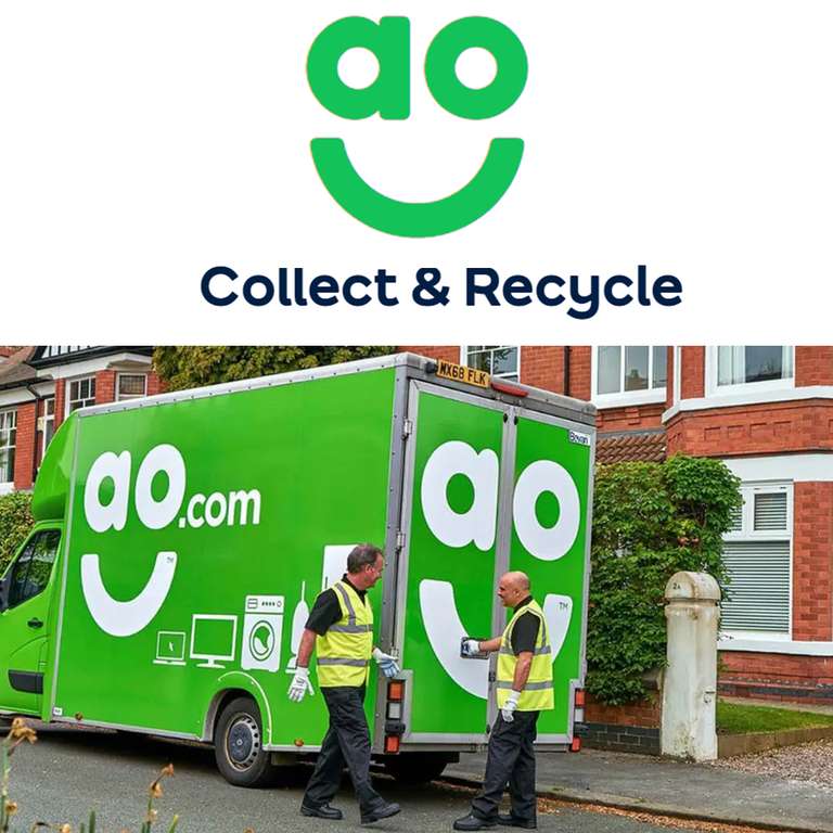 Collect & Recycle Standalone Service - Cooker / Fridge / Freezer / TV / Dishwasher / Washing Machine / Dryer £20 Per Item @ AO (UK Mainland)