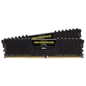 Corsair VENGEANCELPX16GB (2x 8GB) DDR4 3600 (Pc4-28800) C18 1.35V Desktop Memory - Black - £39.99 @ Amazon