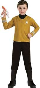 World Book Day, Up to 50% Off Costumes, Rubie's 886466S-P Captain Kirk Costume £4.95 Delivered From TopToys2U
