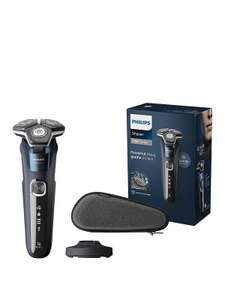 Philips Wet & Dry Electric Shaver Series 5000 with Pop-up Trimmer, Travel Case, Nose Trimmer and Full LED Display – S5889/11