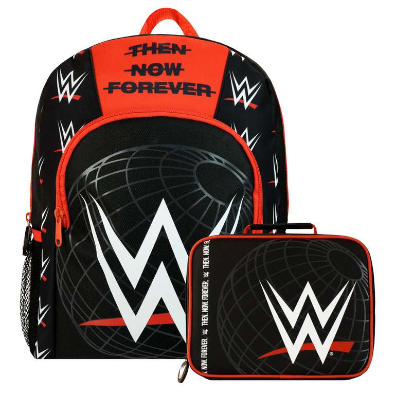 WWE Backpack with Lunch Bag £9.95 (£3.95 delivery) @ Character.com