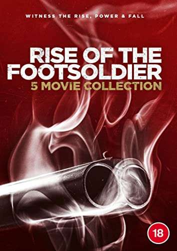 Rise of the Footsoldier Boxset 1-5 [DVD] [2021] £12 @ Amazon