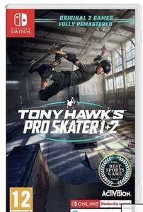 Tony Hawk's pro Skater 1 and 2 (Nintendo Switch) - £17.99 (+£3.99 Delivery) @ Very