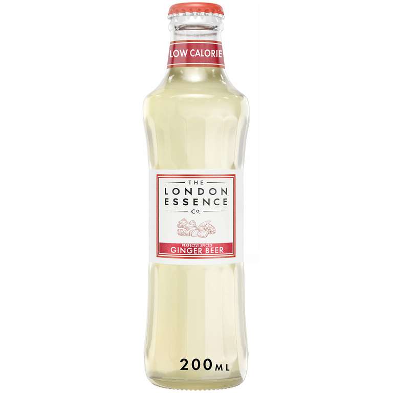 The London Essence Co. Ginger Beer, 24 x 200ml Bottles - mixer. £3.36 - £7.20 with subscribe and save, apply voucher