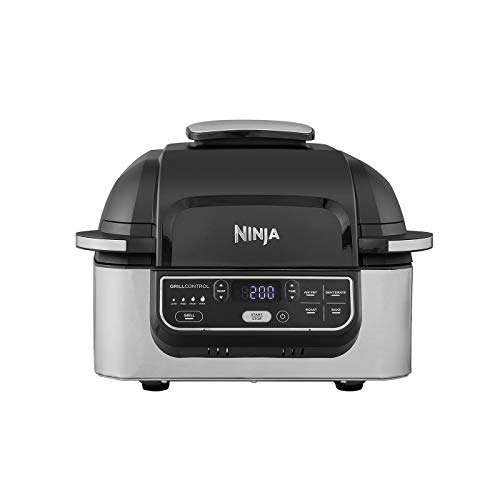 Ninja Foodi Health Grill and Air Fryer [AG301UK] 5.7 Litres, Brushed Steel and Black £149 @ Amazon