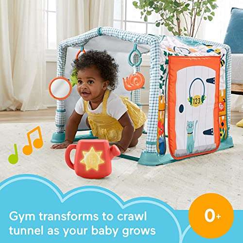 Fisher-Price 3-in-1 Crawl & Play Activity Gym, transforming infant to toddler tummy time play mat £28 @ Amazon