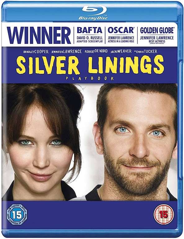 Silver Linings Playbook Blu Ray (Used) - 50p (Free Click & Collect) CxX