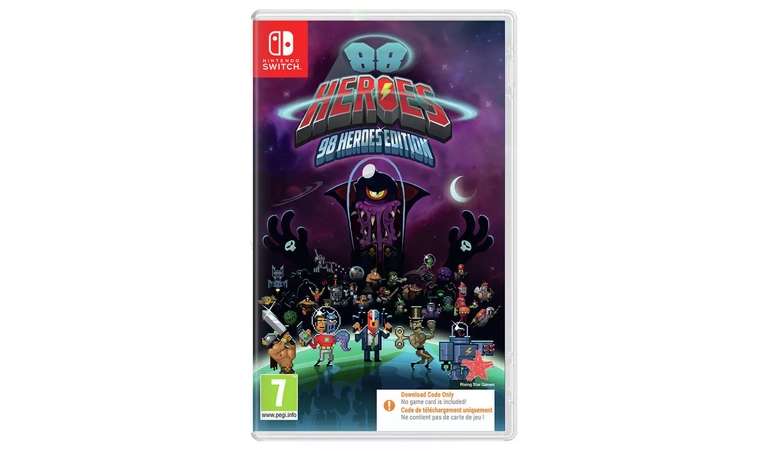88 Heroes 98 Heroes Edition Nintendo Switch Game £3.99 click and collect at Argos
