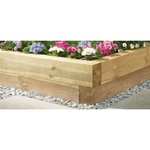 Wickes Decorative Timber Garden Sleeper 100 x 150mm x 1.2m - £10 (Free Collection) @ Wickes
