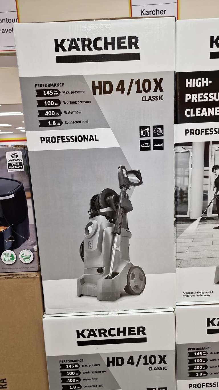 Karcher Professional Pressure Washer HD/48 £99.99 / HD4/10X With Reel £149.99