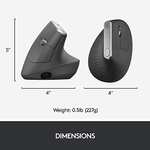 Logitech MX Vertical Ergonomic Wireless Mouse - £71.23 @ Amazon