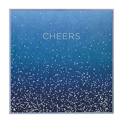 Design By Violet Any Occasion Card for Him - EGO 'Cheers' from Male Adult Friend Birthday, Thank You, Congratulations Card 59p at Amazon