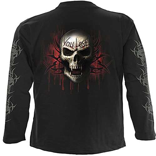Spiral - Game Over - Longsleeve T-Shirt Black - dispatches and sold by Spiral Designs Ltd