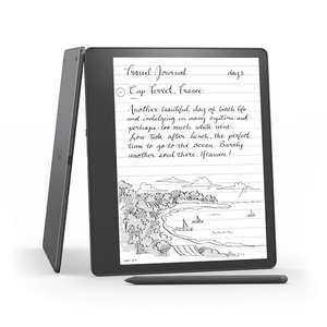 Kindle Scribe (64 GB), Kindle and digital notebook,with a 10.2" 300 ppi Paperwhite display, includes Premium Pen + Kindle Unlimited