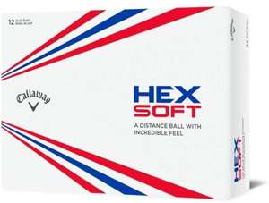 Callaway Hex Soft Golf Balls, White. £14.99 @ Amazon