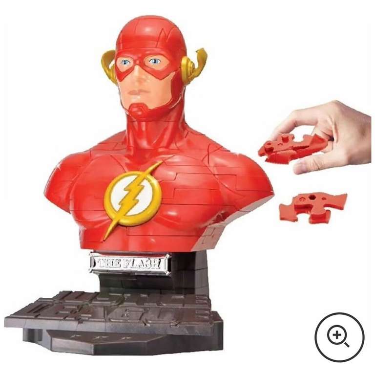 DC Comics The Flash 72 Piece 3D Jigsaw Puzzle