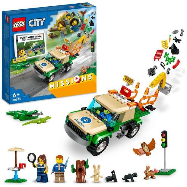 Lego City Wild Animal Rescue Missions Set / City Water Police Detective Missions Set 60355 60353 - £12 + £3.50 delivery @ Fenwick