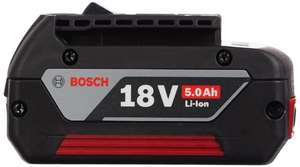 Bosch Professional 18V System GBA 18V 5.0Ah Rechargeable Battery