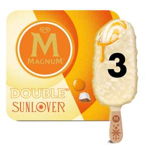 Magnum Ice Cream Sticks Double Sunlover 3 x 85 ml